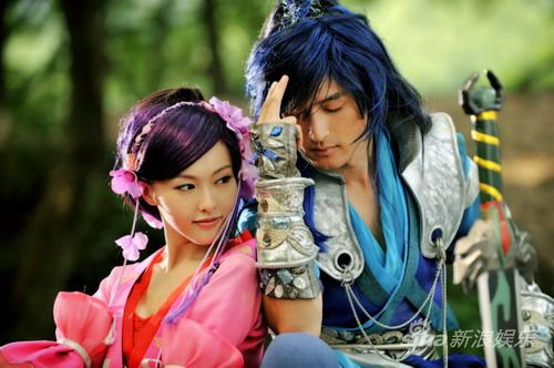 唐嫣代言網(wǎng)游經(jīng)典角色造型嫵媚迷人(組圖)